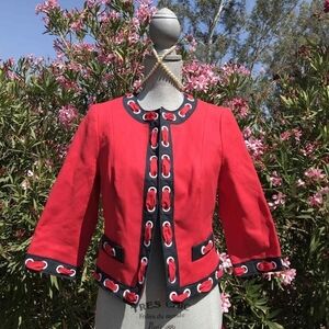 Worth Vintage Red Jacket Women's Size Small